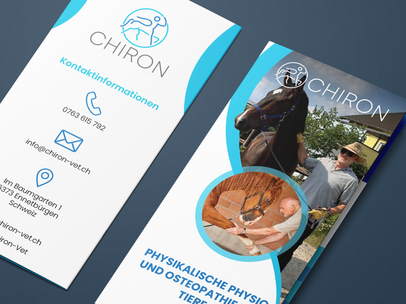 Trifold Brochure for CHIRON